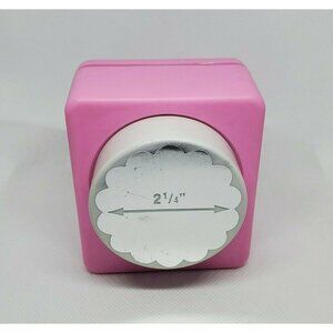 McGill Craftivity 2 1/4" Circle Paper Punch Pink Great Condition